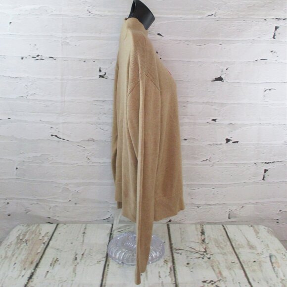 Charter Club Drop Shoulder Floral Pullover Sweater - Picture 3 of 7